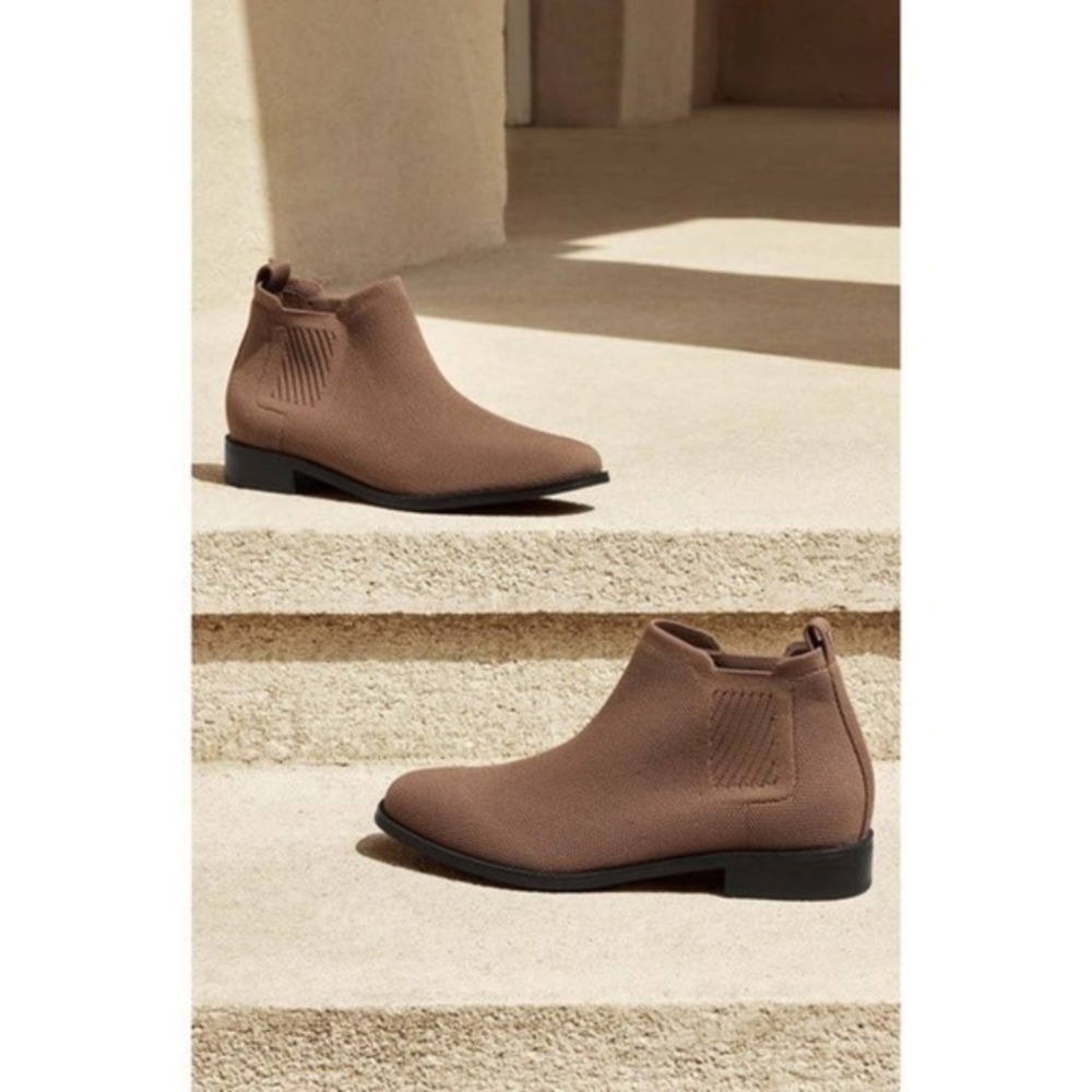 VIVAIA Water-Repellent Square-Toe Ankle Boots brown Modern EU/39.5 US/8.5 - Picture 2 of 13